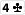 (4-Clubs)